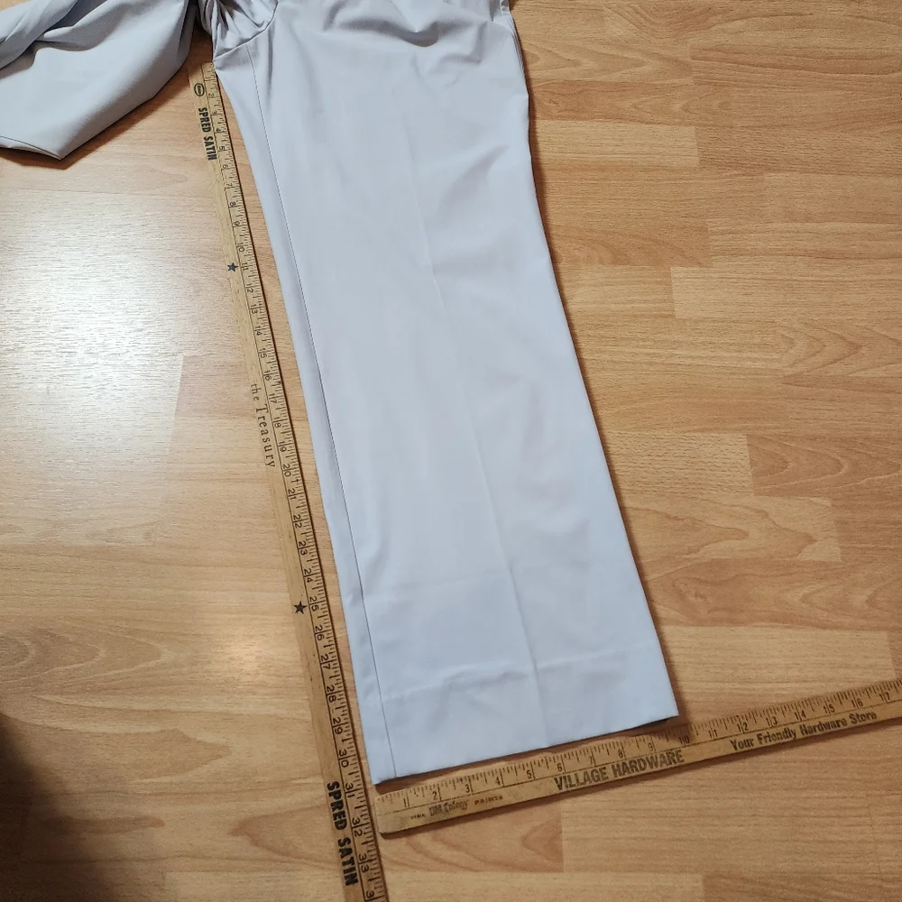 NWT Rhone Commuter Pleated Grey Trouser Pants Flex Knit Women's‎ Size 12